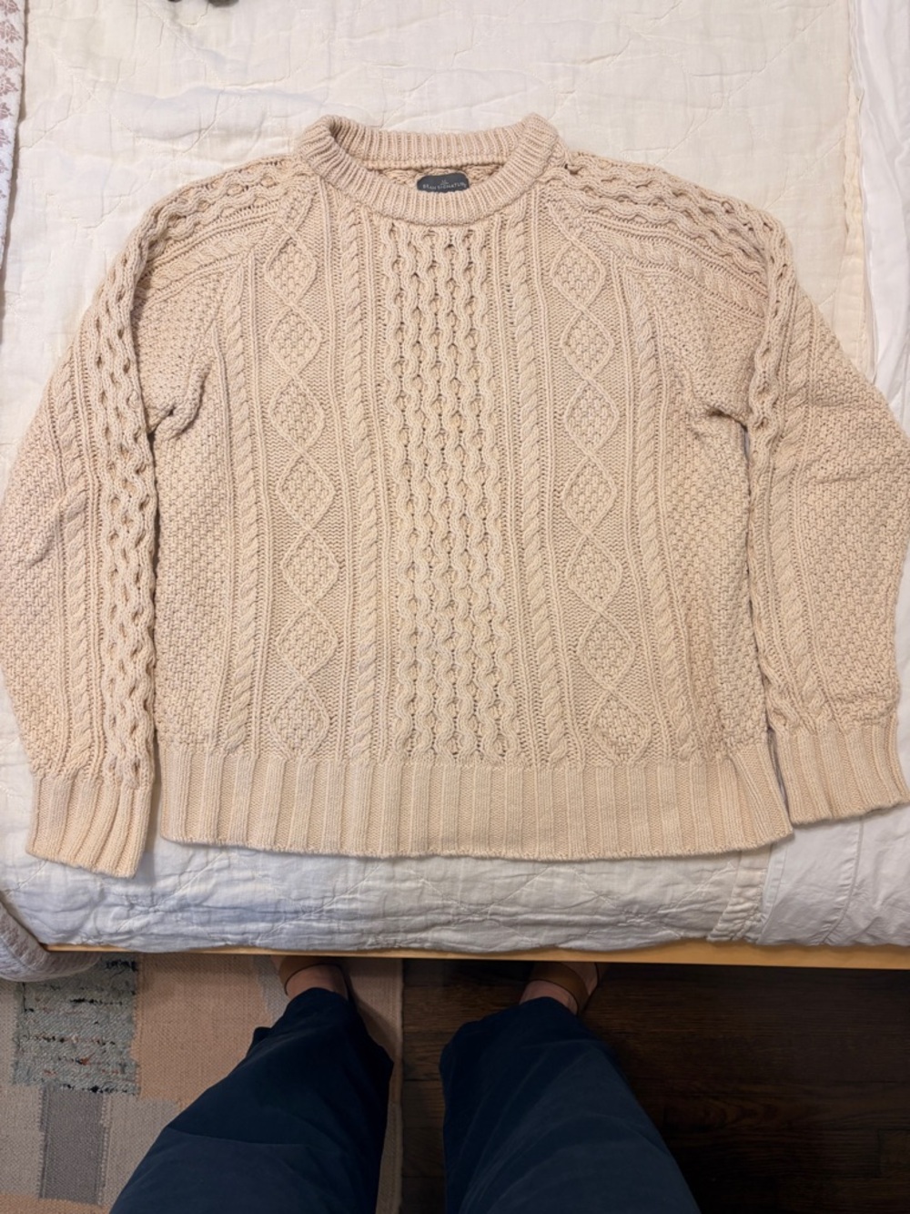 Men’s Signature Cotton Fisherman Sweater